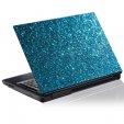 Autocolante para computador portátil cristais azuis