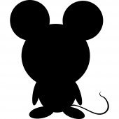 Autocolante ardósia mouse