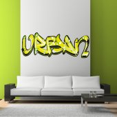 Autocolante decorativo graffiti urban