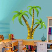 Autocolante decorativo infantil Palmeira