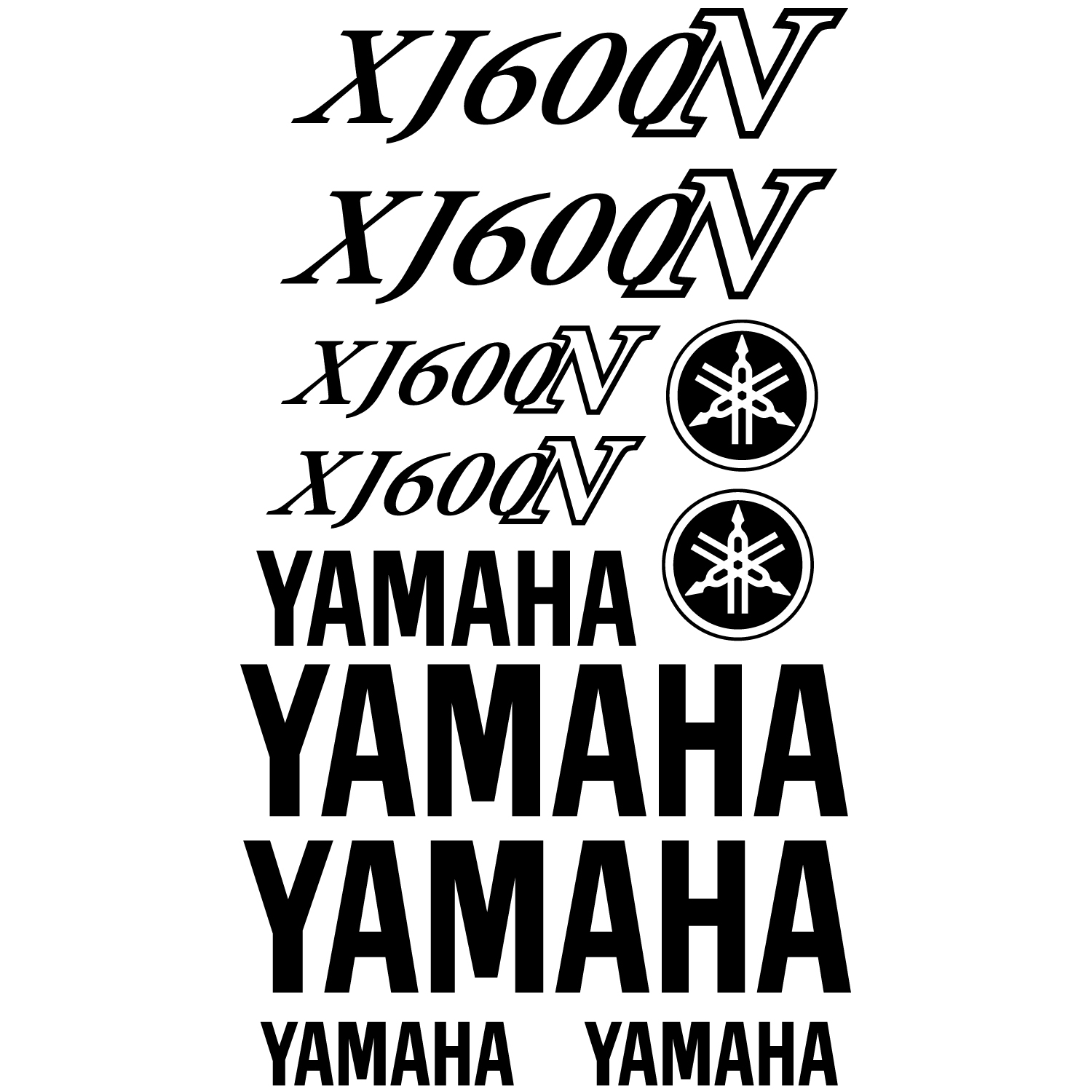 Autocolantes Decorativos Autocolante Yamaha XJ600N