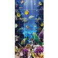 Autocolante Azulejo peixe