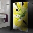 Autocolante cabine de duche flores