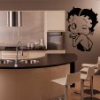 Autocolante decorativo Betty Boop