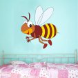 Autocolante decorativo infantil abeja