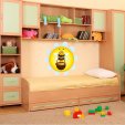 Autocolante decorativo infantil abeja