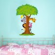 Autocolante decorativo infantil árbol