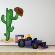 Autocolante decorativo infantil cactus