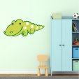 Autocolante decorativo infantil crocodilo