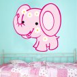 Autocolante decorativo infantil elefante