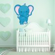 Autocolante decorativo infantil elefante