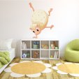 Autocolante decorativo infantil erizo