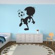 Autocolante decorativo infantil futebol