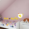 Autocolante decorativo infantil galinha