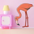 Autocolante decorativo infantil Pink Flamingo