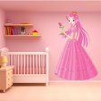 Autocolante decorativo infantil princesa