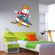 Autocolante decorativo infantil raposa