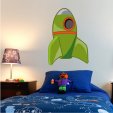 Autocolante decorativo infantil rockets