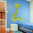 Autocolante decorativo infantil serpente