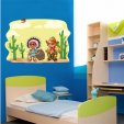 Autocolante decorativo infantil vaqueiro