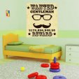 Autocolante decorativo infantil wanted