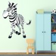 Autocolante decorativo infantil zebra