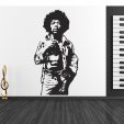 Autocolante decorativo jimmy hendrix