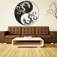 Autocolante decorativo ying yang