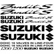 Autocolante Suzuki 1200 bandit S