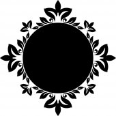 Autocolante ardósia ornamento