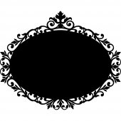 Autocolante ardósia ornamento