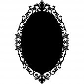Autocolante ardósia ornamento