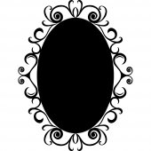 Autocolante ardósia ornamento