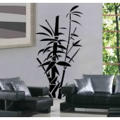 Autocolante decorativo bambu