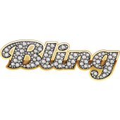 Autocolante decorativo bling