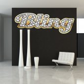 Autocolante decorativo bling