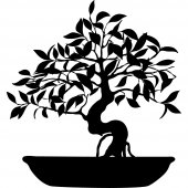 Autocolante decorativo Bonsai