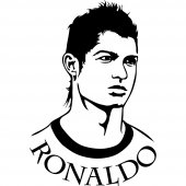 Autocolante decorativo cristiano ronaldo