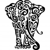 Autocolante decorativo elefante