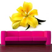 Autocolante decorativo flores