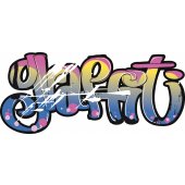 Autocolante decorativo graffiti