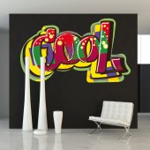 Autocolante decorativo graffiti cool