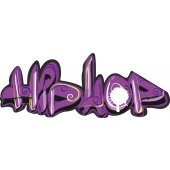 Autocolante decorativo graffiti hip hop