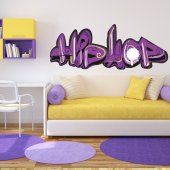 Autocolante decorativo graffiti hip hop