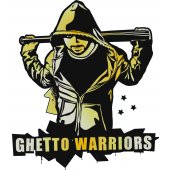 Autocolante decorativo guetto warriors