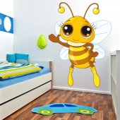 Autocolante decorativo infantil abeja