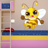 Autocolante decorativo infantil abeja