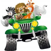 Autocolante decorativo infantil Animais