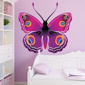 Autocolante decorativo infantil borboleta