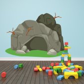 Autocolante decorativo infantil caverna